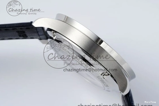 MIROTIME 0206 Portuguese Chrono IW371620 APSF 1:1 Best Edition White Blue Dial on Blue Leather Strap A MultiPurpose 7039